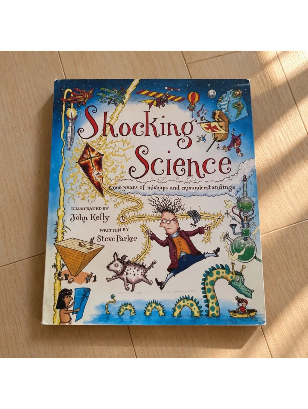 Shocking Science Steve Parker John Kelly 1996 Vintage Kids Science Hardcover
